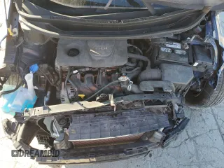 2016 Kia Rio LX with VIN KNADM4A38G6590765, listed as a Copart auction lot 86292164 with 102,741 mi miles and Salvage Title. Bid and sale history available at carsss.com. Image 11.