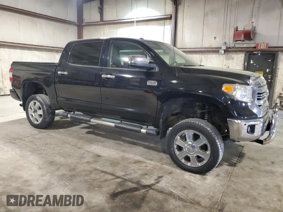2017 Toyota Tundra Platinum z VIN 5TFAW5F11HX651530, wystawiony jako Copart lot #56709895 z przebiegiem 163 536 mil mil oraz Szkoda całkowita • Salvage title. Historia ofert i sprzedaży dostępna na DreamBid. Obrazek 4.