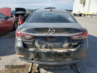 2015 Mazda 6 i Touring with VIN JM1GJ1V51F1224211, listed as a Copart auction lot 52652545 with 176,399 mi miles and Salvage Title. Bid and sale history available at carsss.com. Image 6.