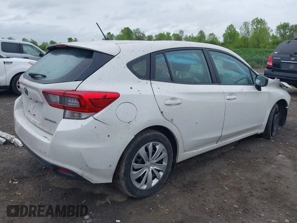 2022 Subaru Impreza with VIN 4S3GTAB68N3719516, listed as a IAAI auction lot 42326537 with 31,074 mi miles and . Bid and sale history available at DreamBid. Image 4.