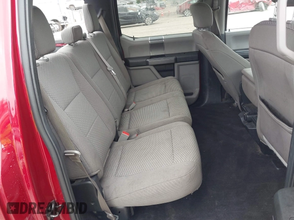 2018 Ford F-150 XL with VIN 1FTFW1E56JFE42735, listed as a IAAI auction lot 42382728 with 97,339 mi miles and . Bid and sale history available at DreamBid. Image 8.