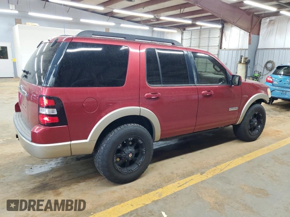 2008 Ford Explorer Eddie Bauer with VIN 1FMEU64E18UA84140, listed as a Copart auction lot 51558505 with 192,525 mi miles and Salvage Title. Bid and sale history available at carsss.com. Image 3.