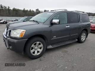 2006 Nissan Armada LE z VIN 5N1AA08B66N741896, wystawiony jako Copart lot #84855724 z przebiegiem 200 846 mil mil oraz Czysty tytuł • Clean title. Historia ofert i sprzedaży dostępna na DreamBid. Obrazek 1.