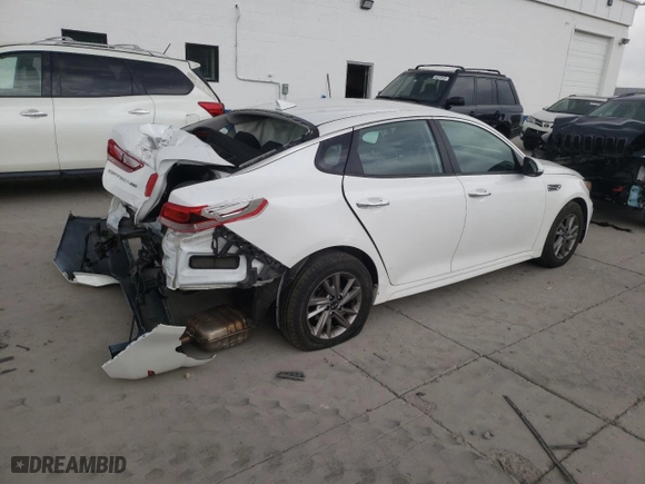 2019 Kia Optima LX with VIN 5XXGT4L31KG306497, listed as a Copart auction lot 61409194 with 48,831 mi miles and Salvage Title. Bid and sale history available at carsss.com. Image 3.