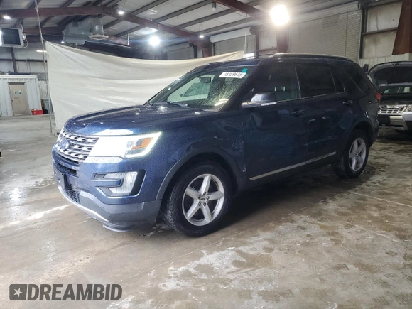 2016 Ford Explorer XLT with VIN 1FM5K8D80GGC53251, listed as a Copart auction lot 48469645 with 142,984 mi miles and Salvage Title. Bid and sale history available at DreamBid. Image 1.