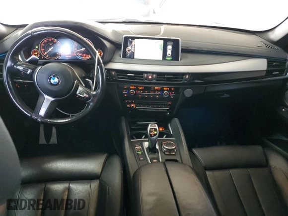 2016 BMW X6 xDrive35i with VIN 5UXKU2C51G0N80724, listed as a Copart auction lot 38999033 with 89,747 mi miles. Bid and sale history available at carsss.com. Image 8.