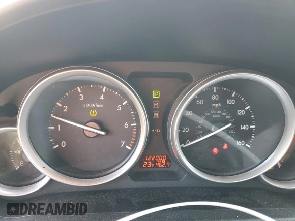 2009 Mazda 6 i Sport with VIN 1YVHP81A195M06688, listed as a Copart auction lot 45909765 with 122,000 mi miles and Salvage Title. Bid and sale history available at carsss.com. Image 9.