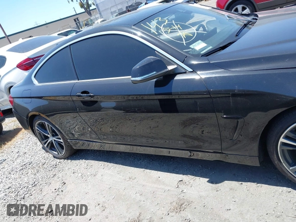 2020 BMW 4 Series 430i with VIN WBA4W3C03LAG91486, listed as a IAAI auction lot 42083927 with 49,261 mi miles and . Bid and sale history available at carsss.com. Image 13.
