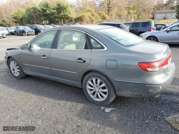 2007 Hyundai Azera SE with VIN KMHFC46F57A174411, listed as a Copart auction lot 78999364 with 131,941 mi miles and Salvage Title. Bid and sale history available at carsss.com. Image 2.
