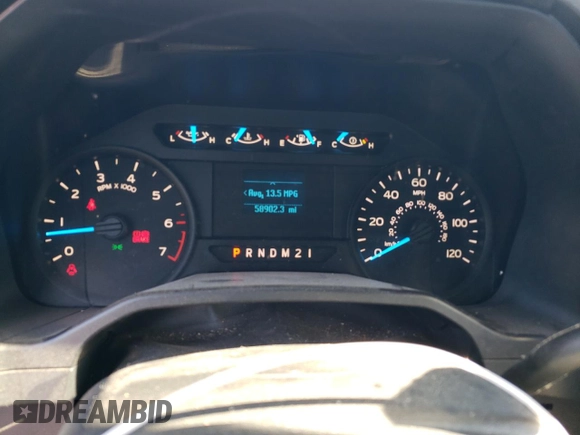 2017 Ford F-150 XL с VIN 1FTMF1CP2HKC74671, выставлен на аукционе Copart как лот 71832524 с пробегом 58 902 миль миль и Списание • Salvage title. История ставок и продаж доступна на DreamBid. Изображение 9.