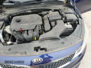 2017 Kia Optima EX with VIN 5XXGU4L35HG158389, listed as a Copart auction lot 59822505 with 80,051 mi miles and Salvage title. Bid and sale history available at DreamBid. Image 11.