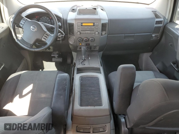 2004 Nissan Titan SE with VIN 1N6AA07A44N550324, listed as a Copart auction lot 48570595 with 206,330 mi miles and Salvage title. Bid and sale history available at DreamBid. Image 8.