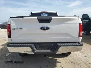 2017 Ford F-150 XL with VIN 1FTFX1EF4HFB49299, listed as a Copart auction lot 53187065 with 1,001,148 mi miles and Salvage Title. Bid and sale history available at carsss.com. Image 6.