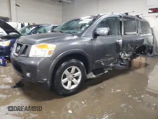 2011 Nissan Armada SV with VIN 5N1AA0ND7BN618253, listed as a Copart auction lot 89378395 with 137,492 mi miles and Salvage Title. Bid and sale history available at DreamBid. Image 1.