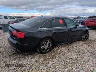 2012 Audi A6 Prestige with VIN WAUJGAFC8CN166536, listed as a Copart auction lot 45583475 with 80,574 mi miles and Salvage title. Bid and sale history available at DreamBid. Image 3.