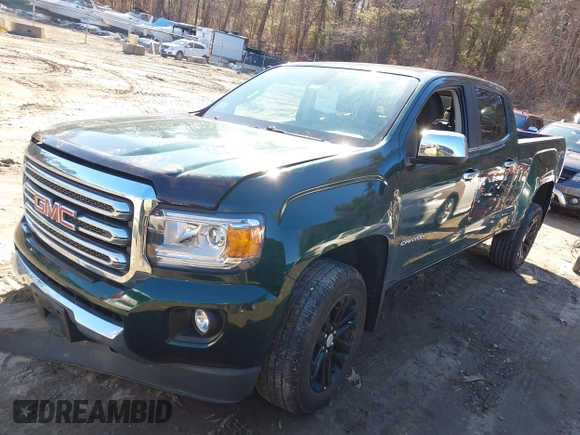 2015 GMC Canyon 4WD SLT with VIN 1GTG6CE35F1273343, listed as a IAAI auction lot 41683758 with 77,911 mi miles. Bid and sale history available at carsss.com. Image 2.