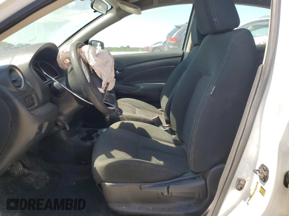 2017 Nissan Versa SV with VIN 3N1CN7AP9HK442284, listed as a Copart auction lot 58241265 with 110,065 mi miles and Salvage title. Bid and sale history available at DreamBid. Image 7.