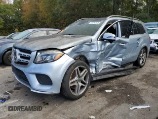 2018 Mercedes-Benz GLS with VIN 4JGDF7DE3JB026723, listed as a Copart auction lot 73276153 with 91,137 mi miles. Bid and sale history available at carsss.com. Image 1.