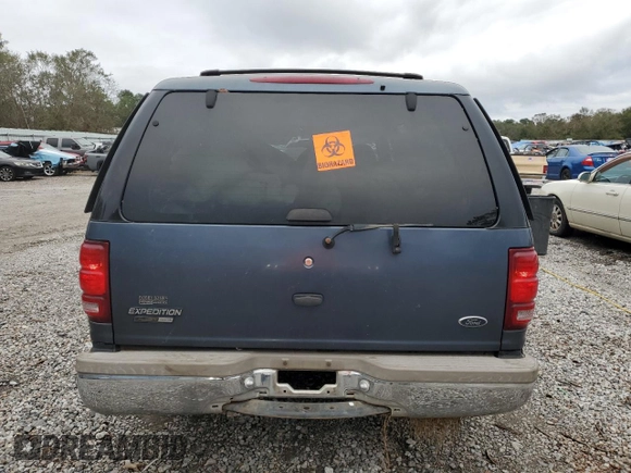 2002 Ford Expedition Eddie Bauer with VIN 1FMRU17W92LA23415, listed as a Copart auction lot 79519044 with 205,830 mi miles and Salvage title. Bid and sale history available at DreamBid. Image 6.