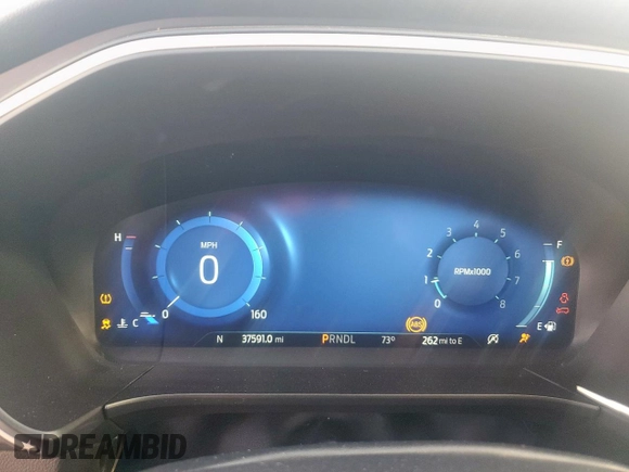 2021 Ford Escape SEL с VIN 1FMCU0H62MUA92510, выставлен на аукционе Copart как лот 56734115 с пробегом 37 591 миль миль и Списание • Salvage title. История ставок и продаж доступна на DreamBid. Изображение 9.