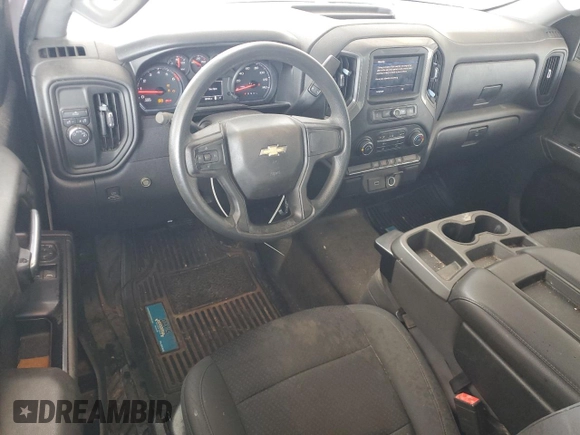 2020 Chevrolet Silverado 1500 Work Truck with VIN 3GCNWAEF6LG301444, listed as a Copart auction lot 52335005 with 90,210 mi miles and Clean Title. Bid and sale history available at carsss.com. Image 8.