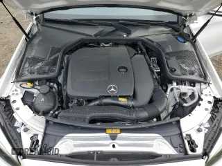 2021 Mercedes-Benz C 300 with VIN W1KWF8DB9MR650682, listed as a Copart auction lot 48050195 with 24,956 mi miles and Salvage title. Bid and sale history available at DreamBid. Image 12.