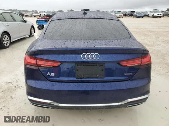 2023 Audi A5 Sportback S line Premium z VIN WAUDACF54PA049206, wystawiony jako Copart lot #74617084 z przebiegiem Nie podano mil oraz Nie do naprawy • Non repairable. Historia ofert i sprzedaży dostępna na DreamBid. Obrazek 6.