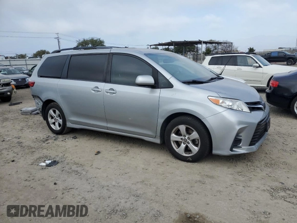 2020 Toyota Sienna LE Auto Access Seat with VIN 5TDKZ3DC4LS061907, listed as a Copart auction lot 50261305 with 80,784 mi miles and Salvage Title. Bid and sale history available at carsss.com. Image 4.