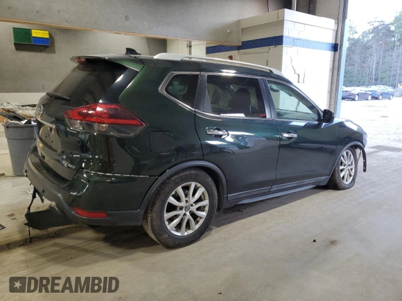 2019 Nissan Rogue SV with VIN 5N1AT2MV8KC756654, listed as a Copart auction lot 85991894 with 86,947 mi miles and Salvage Title. Bid and sale history available at DreamBid. Image 3.