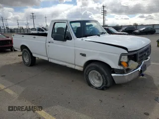 1995 Ford F-150 with VIN 2FTEF15N0SCA33333, listed as a Copart auction lot 49594735 with 186,762 mi miles and Salvage Title. Bid and sale history available at carsss.com. Image 4.