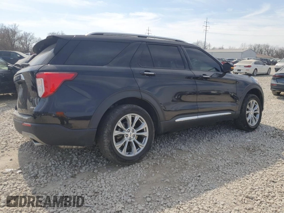 2021 Ford Explorer Limited with VIN 1FMSK8FH5MGB94600, listed as a Copart auction lot 49159405 with 84,868 mi miles and Salvage Title. Bid and sale history available at carsss.com. Image 3.