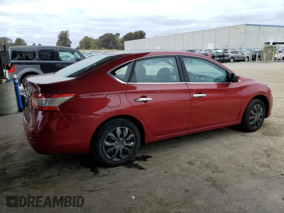 2014 Nissan Sentra SR with VIN 3N1AB7AP9EY240635, listed as a Copart auction lot 54378055 with 132,569 mi miles and Salvage Title. Bid and sale history available at DreamBid. Image 3.