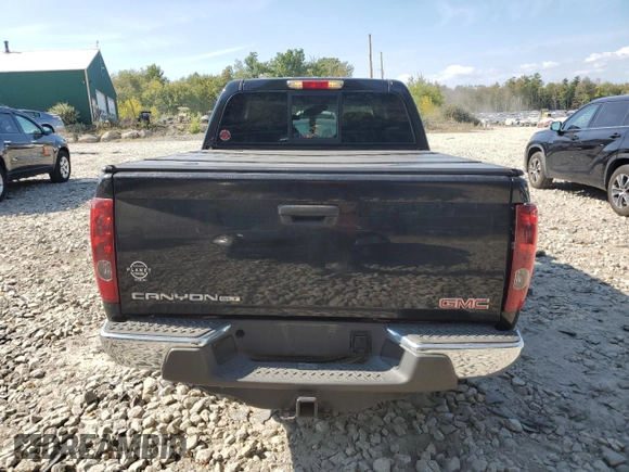 2012 GMC Canyon SLT with VIN 1GTH6NFP6C8143639, listed as a Copart auction lot 72402344 with 98,290 mi miles and Salvage Title. Bid and sale history available at carsss.com. Image 6.