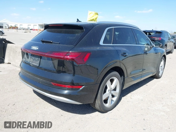 2019 Audi e-tron Prestige with VIN WA1VAAGE6KB020622, listed as a IAAI auction lot 41830236 with 32,835 mi miles and . Bid and sale history available at DreamBid. Image 4.