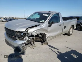 2021 Chevrolet Silverado 1500 Work Truck with VIN 3GCNWAEK6MG362856, listed as a Copart auction lot 85393134 with 57,875 mi miles and Salvage Title. Bid and sale history available at carsss.com. Image 1.