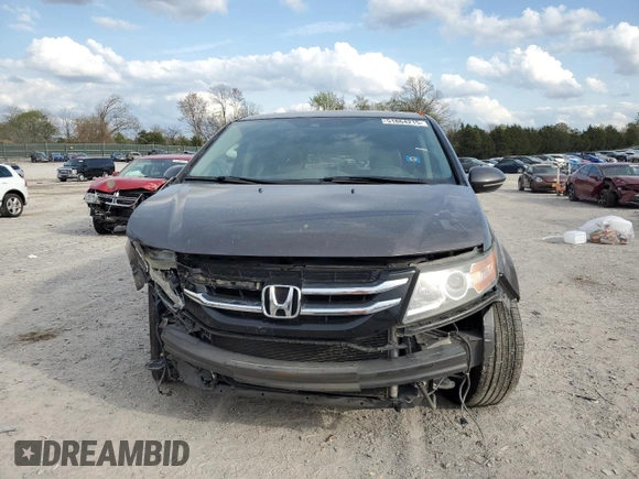 2016 Honda Odyssey Touring Elite with VIN 5FNRL5H99GB095233, listed as a Copart auction lot 51864215 with 152,009 mi miles and Salvage Title. Bid and sale history available at carsss.com. Image 5.