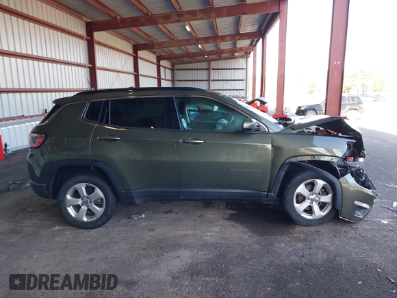 2018 Jeep Compass Altitude with VIN 3C4NJDBB4JT238950, listed as a IAAI auction lot 41815682 with 85,598 mi miles and . Bid and sale history available at DreamBid. Image 14.