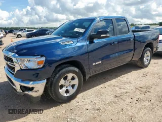 2022 Ram 1500 Big Horn with VIN 1C6RREBTXNN113702, listed as a Copart auction lot 61842155 with 71,163 mi miles and Salvage title. Bid and sale history available at DreamBid. Image 1.
