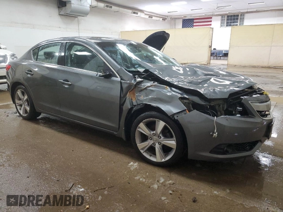 2013 Acura ILX Tech Pkg with VIN 19VDE1F72DE005218, listed as a Copart auction lot 44991785 with 162,470 mi miles and Salvage Title. Bid and sale history available at carsss.com. Image 4.