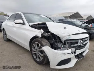 2015 Mercedes-Benz C-Class C 300 with VIN 55SWF4JB1FU043965, listed as a IAAI auction lot 41817377 with 98,101 mi miles. Bid and sale history available at carsss.com. Image 1.
