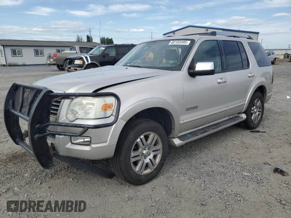 2006 Ford Explorer Limited с VIN 1FMEU75836UB56497, выставлен на аукционе Copart как лот 60103495 с пробегом 214 112 миль миль и Списание • Salvage title. История ставок и продаж доступна на DreamBid. Изображение 1.