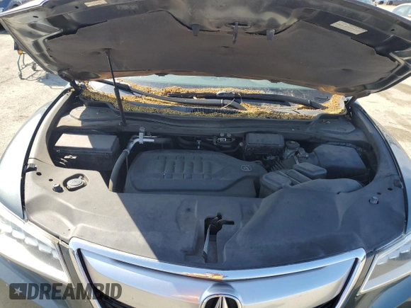 2015 Acura MDX Tech Pkg with VIN 5FRYD3H45FB005204, listed as a Copart auction lot 49909375 with 107,281 mi miles and Salvage Title. Bid and sale history available at carsss.com. Image 12.