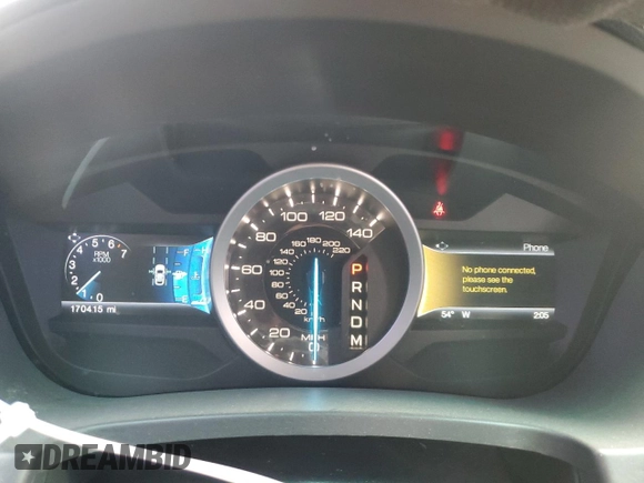 2015 Ford Explorer Limited with VIN 1FM5K8F87FGC46311, listed as a Copart auction lot 49111385 with 170,415 mi miles and Salvage Title. Bid and sale history available at DreamBid. Image 9.