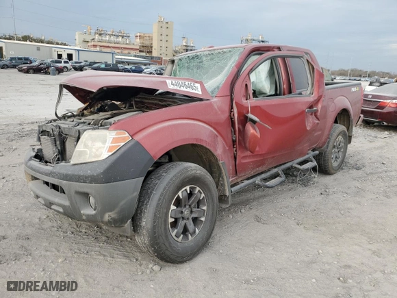 2018 Nissan Frontier PRO-4X with VIN 1N6AD0EV9JN737227, listed as a Copart auction lot 44046465 with NaN miles and Salvage Title. Bid and sale history available at carsss.com. Image 1.