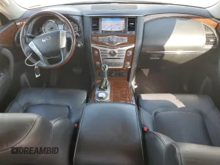 2018 Infiniti QX80 with VIN JN8AZ2NE7J9193002, listed as a Copart auction lot 72752564 with 100,692 mi miles and Salvage Title. Bid and sale history available at carsss.com. Image 8.