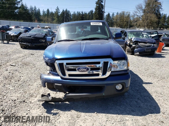 2010 Ford Ranger XLT with VIN 1FTKR4EE4APA61192, listed as a Copart auction lot 53400565 with 141,631 mi miles and Salvage Title. Bid and sale history available at carsss.com. Image 5.
