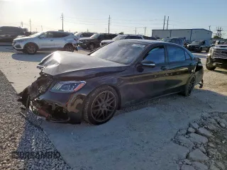 2019 Mercedes-Benz S 63 AMG with VIN WDDUG8JB0KA426057, listed as a Copart auction lot 57898595 with Not provided miles and Salvage title. Bid and sale history available at DreamBid. Image 1.