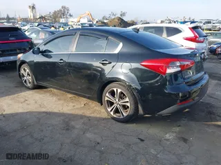 2016 Kia Forte EX with VIN KNAFZ4A89G5617452, listed as a IAAI auction lot 41580861 with 150,770 mi miles. Bid and sale history available at carsss.com. Image 3.