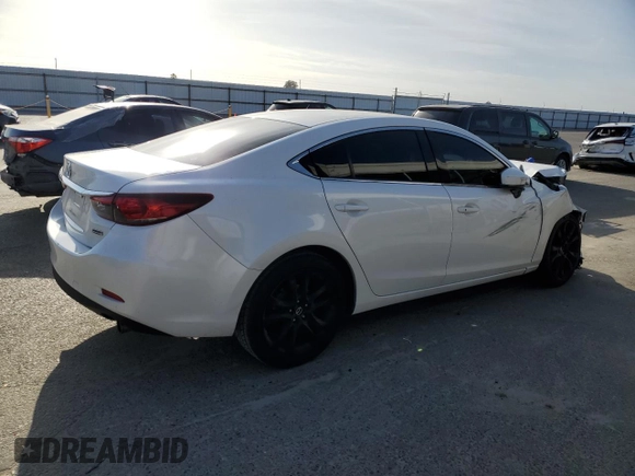 2017 Mazda Mazda6 Touring with VIN JM1GL1V54H1118672, listed as a Copart auction lot 50909805 with 73,336 mi miles and Salvage Title. Bid and sale history available at carsss.com. Image 3.