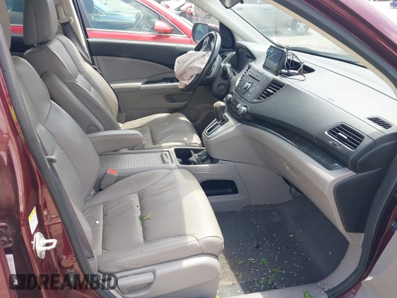 2013 Honda CR-V EX-L z VIN 5J6RM4H78DL056142, wystawiony jako IAAI lot #42269132 z przebiegiem 135 895 mil mil oraz . Historia ofert i sprzedaży dostępna na DreamBid. Obrazek 5.